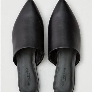Pointed Toe Slide On Mules